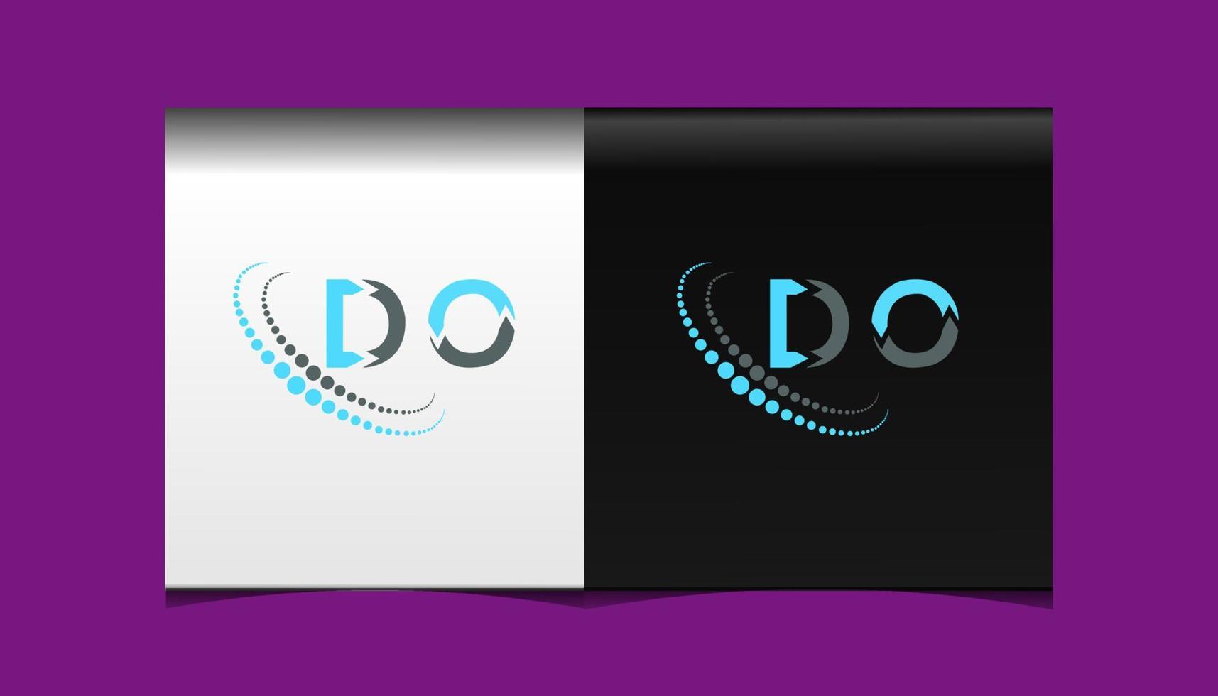 faça o design criativo do logotipo da carta. fazer design exclusivo. vetor