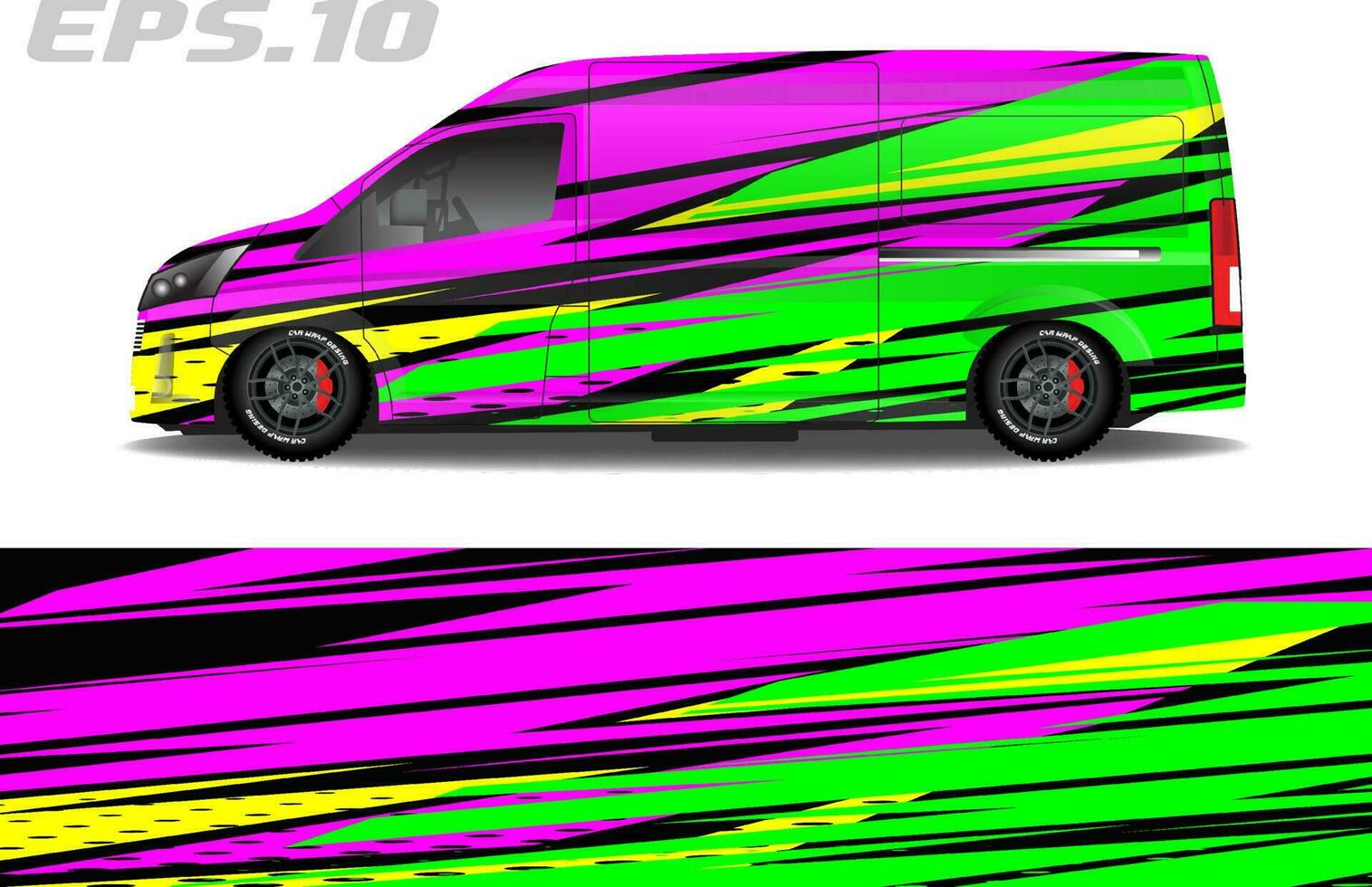 design de fundo de carro de corrida padrão abstrato vetor