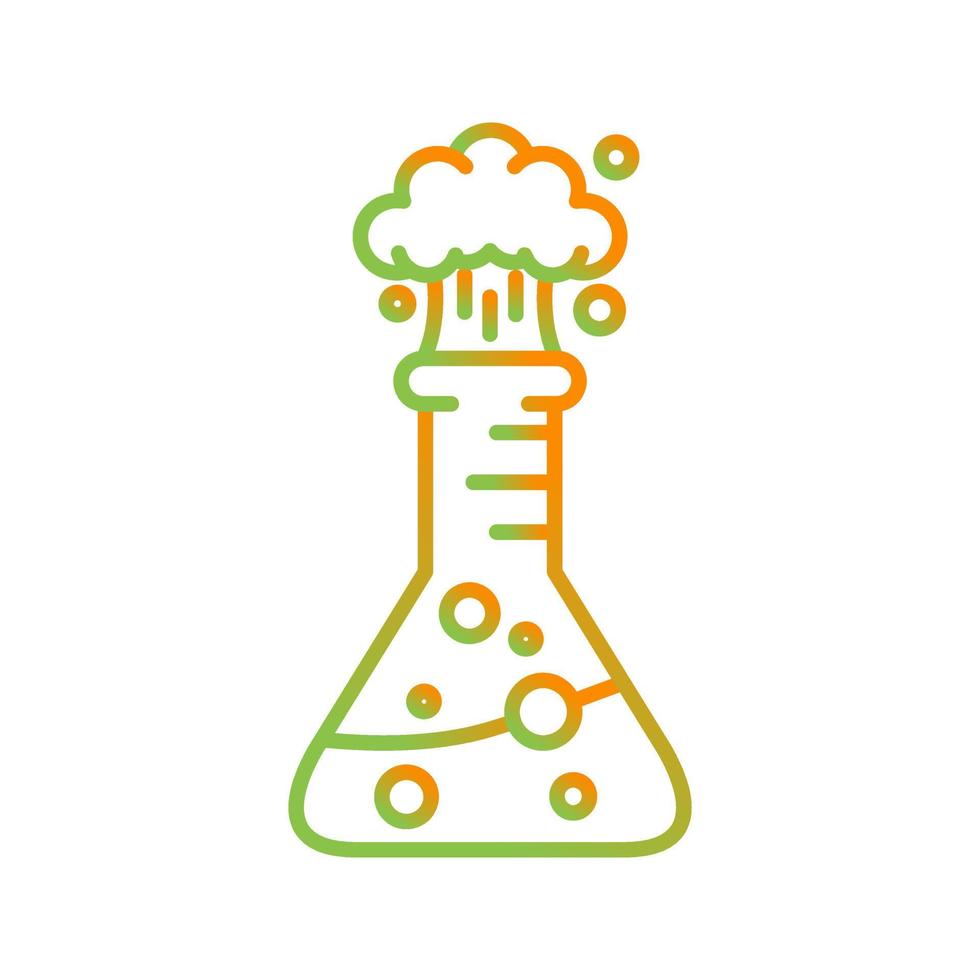 ícone de vetor de explosão de laboratório