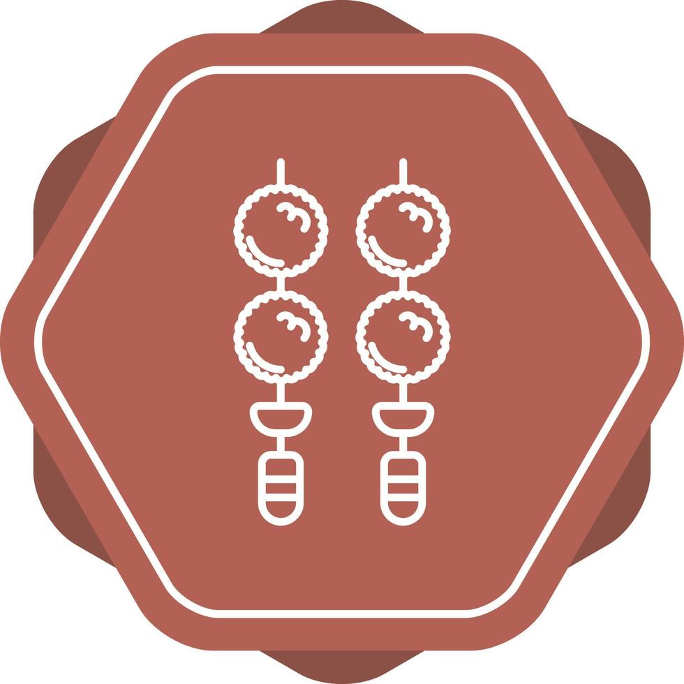 ícone de vetor de almôndegas