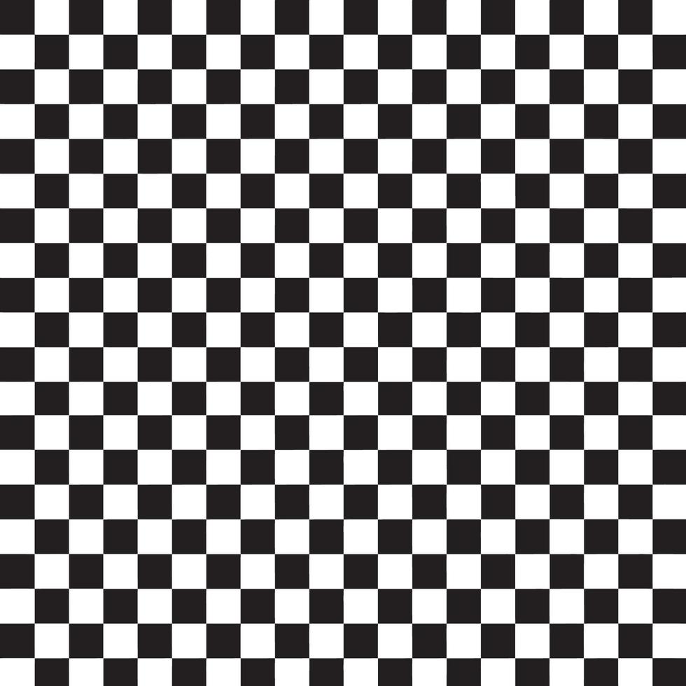 quadrados de fundo preto e branco, padrão, grade simples vetor