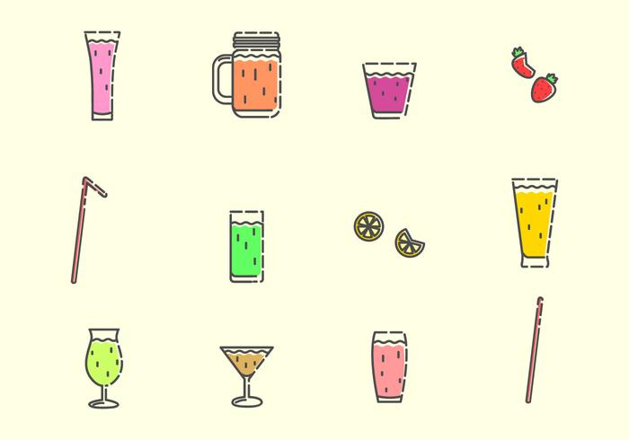 Vector de bebidas alcoólicas grátis