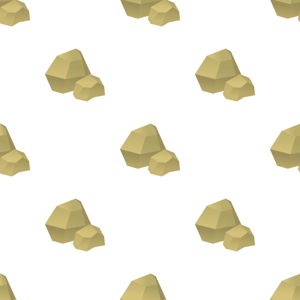 vetor sem emenda de padrão de pedra de origami