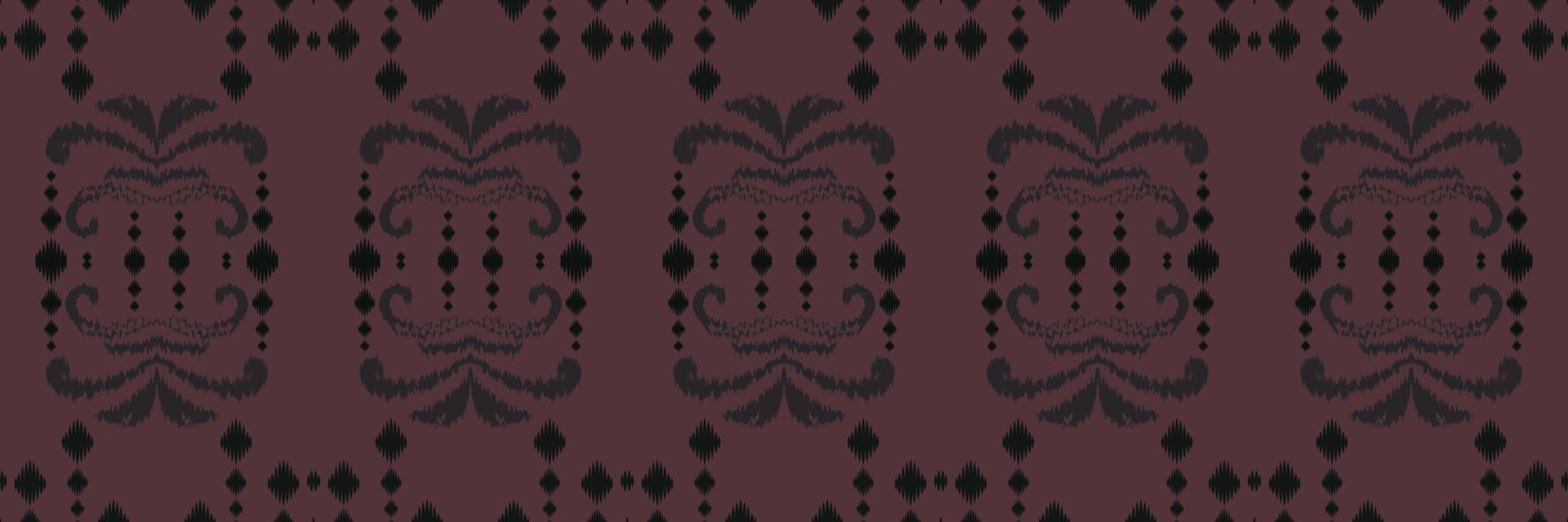 ikat projeta padrão sem emenda asteca tribal. étnico geométrico ikkat batik vetor digital design têxtil para estampas tecido saree mughal pincel símbolo faixas textura kurti kurtis kurtas