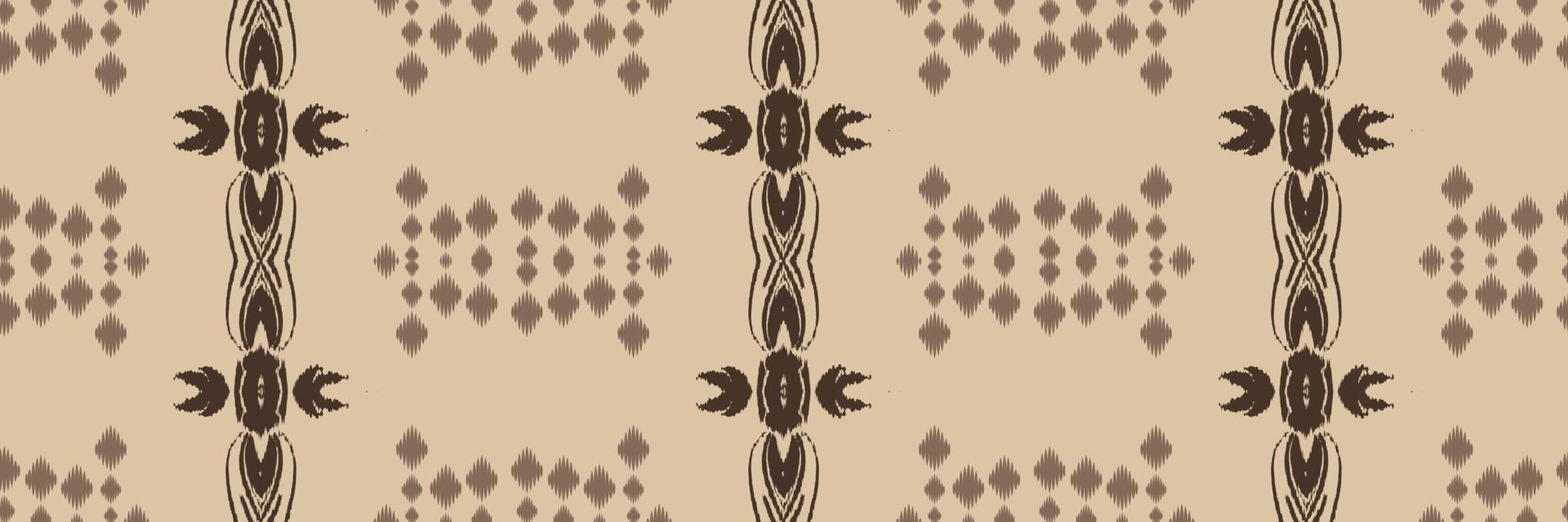 batik têxtil étnico ikat flores sem costura padrão design de vetor digital para impressão saree kurti borneo tecido borda escova símbolos amostras elegantes
