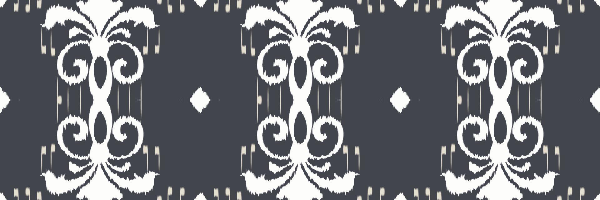 ikat diamante batik têxtil padrão sem costura design de vetor digital para impressão saree kurti borneo tecido borda pincel símbolos amostras elegantes