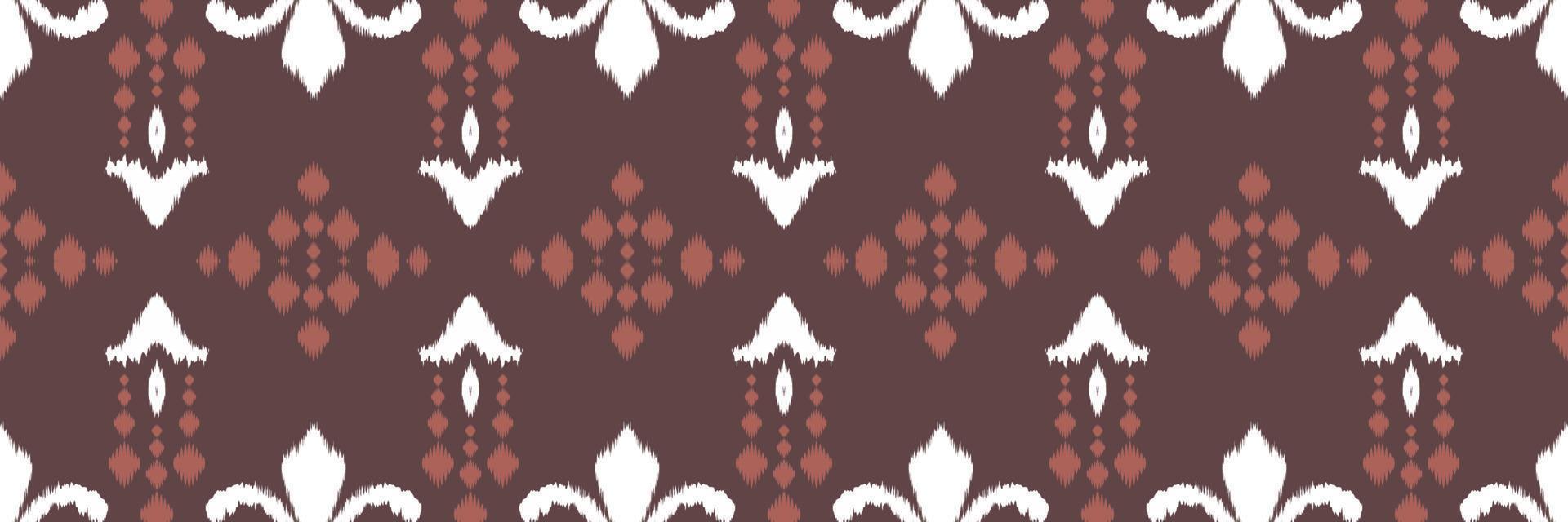 ikkat ou ikat aztec batik padrão têxtil sem costura design de vetor digital para impressão saree kurti borneo tecido borda escova símbolos amostras algodão