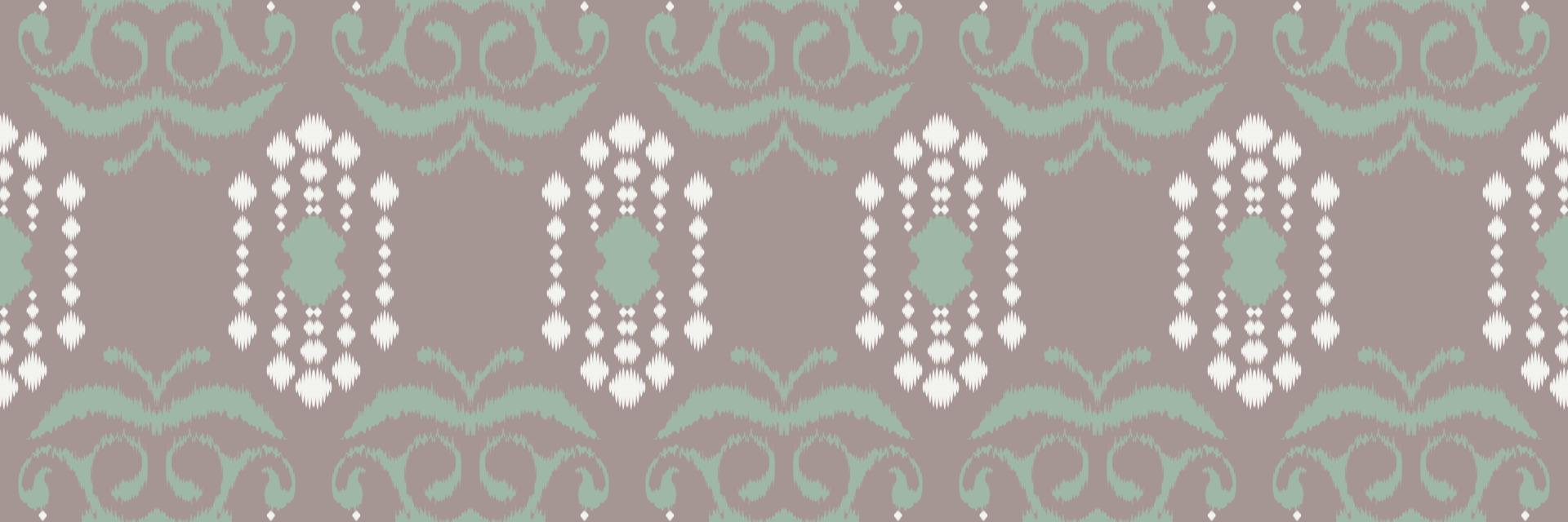 impressão ikat batik têxtil padrão sem costura design de vetor digital para impressão saree kurti borneo tecido borda pincel símbolos amostras elegantes