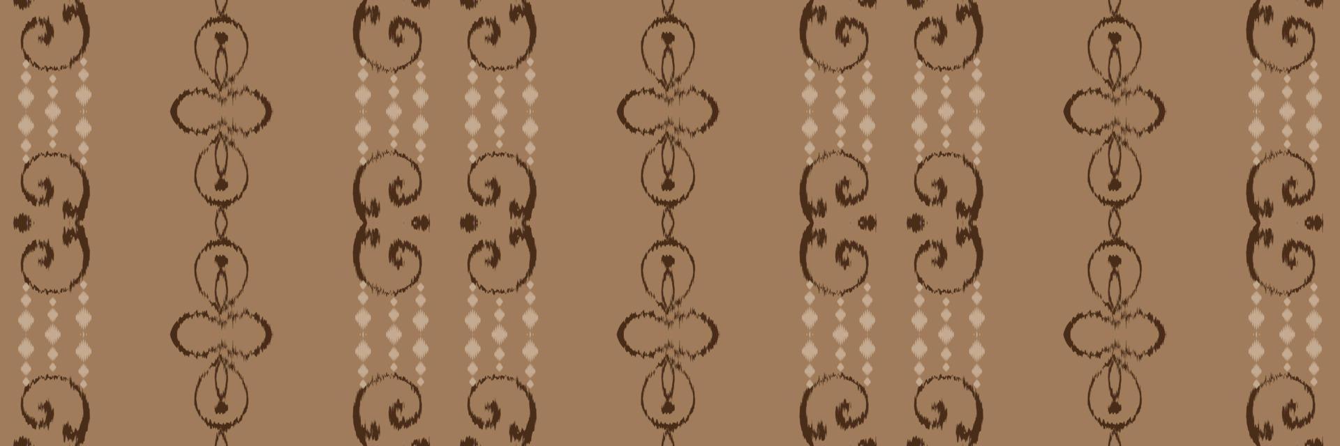 batik têxtil ikkat ou ikat imprime padrão sem costura design de vetor digital para impressão saree kurti borneo tecido borda escova símbolos amostras roupas de festa