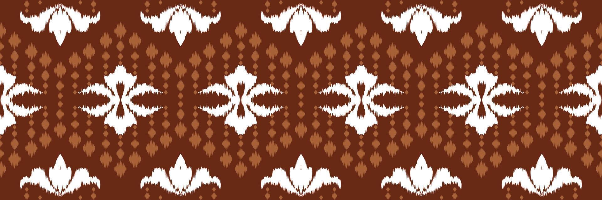 batik têxtil étnico ikat damasco padrão sem costura design de vetor digital para impressão saree kurti borneo tecido borda pincel símbolos amostras elegantes