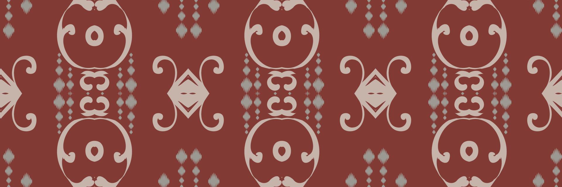 motivo ikat chevron batik têxtil sem costura padrão design de vetor digital para impressão saree kurti borneo tecido borda escova símbolos amostras roupas de festa