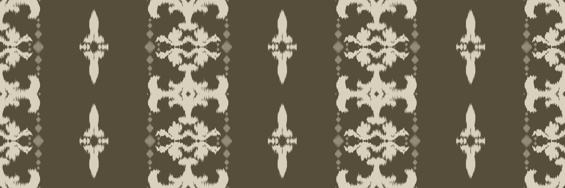 motivo têxtil batik design ikat padrão sem costura design de vetor digital para impressão saree kurti borneo tecido borda escova símbolos designer de amostras