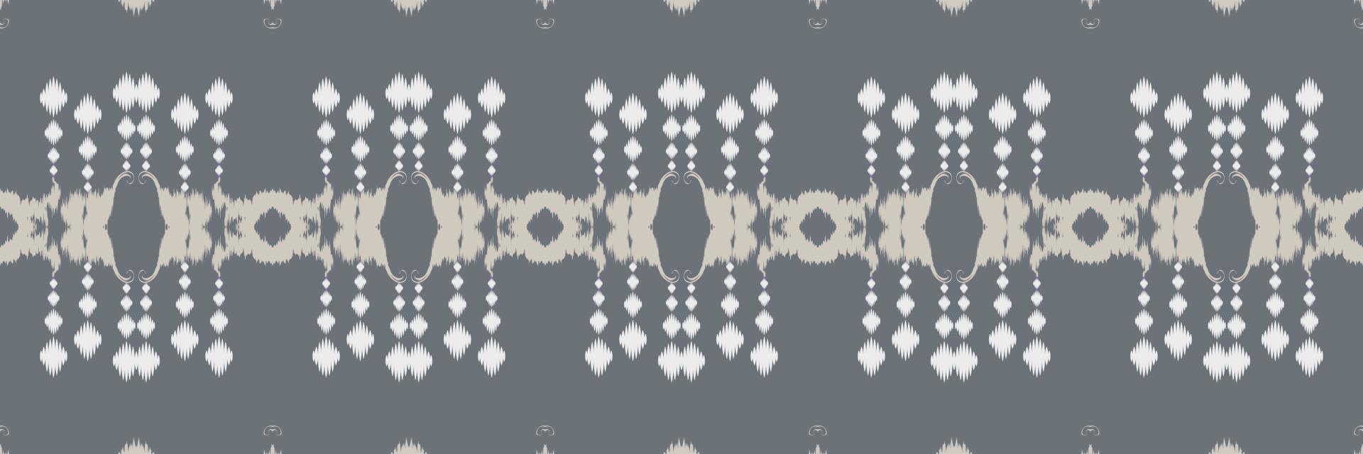 motivo têxtil batik design ikat padrão sem costura design de vetor digital para impressão saree kurti borneo tecido borda pincel símbolos amostras elegantes