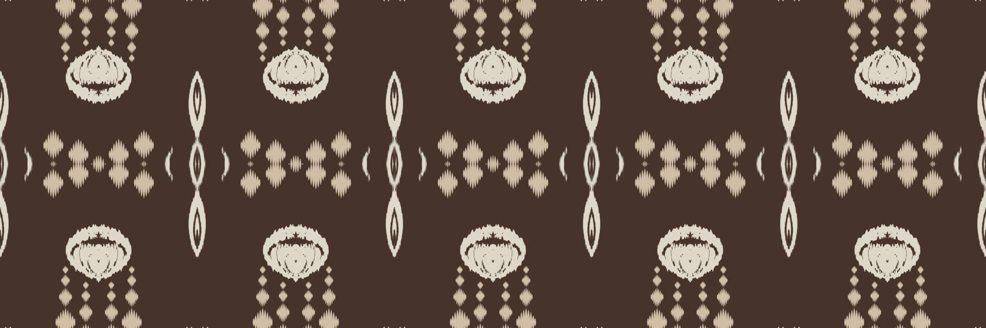 batik têxtil ikat textura sem costura padrão design de vetor digital para impressão saree kurti borneo tecido borda pincel símbolos amostras algodão