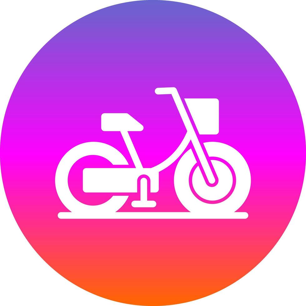 design de ícone de vetor de bicicleta