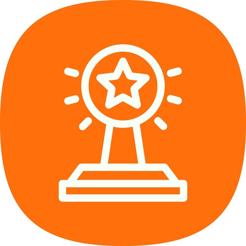 design de ícone de vetor de prêmio oscar