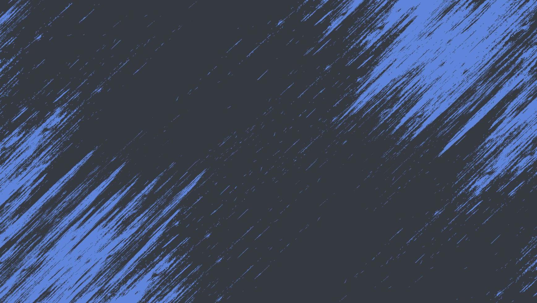 design de moldura grunge azul abstrato em fundo preto vetor