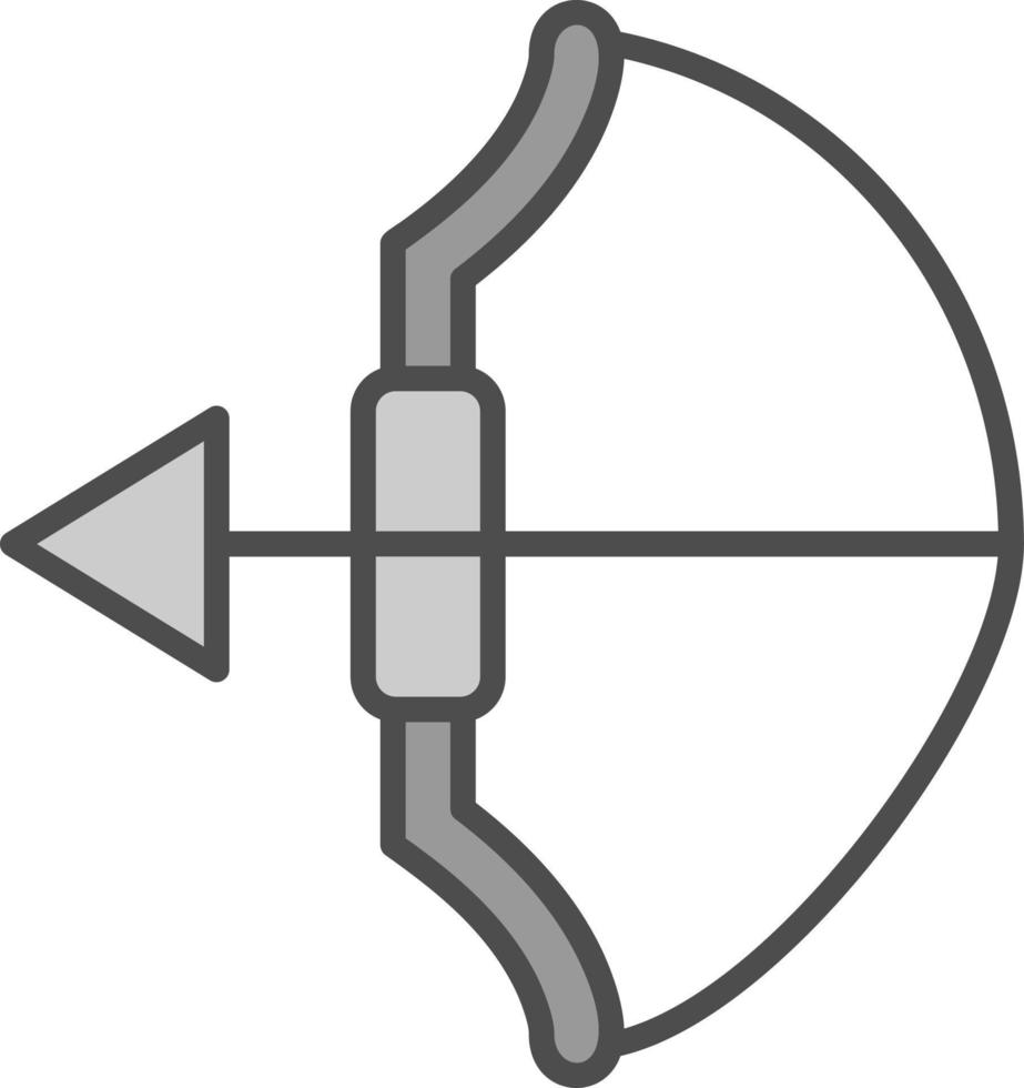design de ícone de vetor de arqueiro