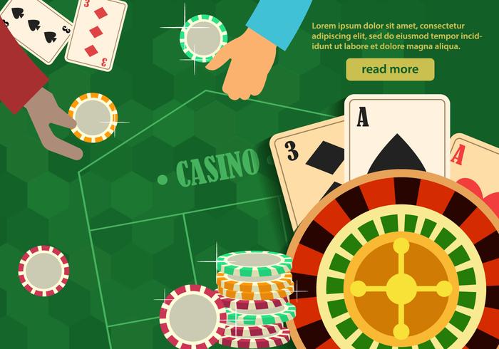 Casino Casino Roulette vetor
