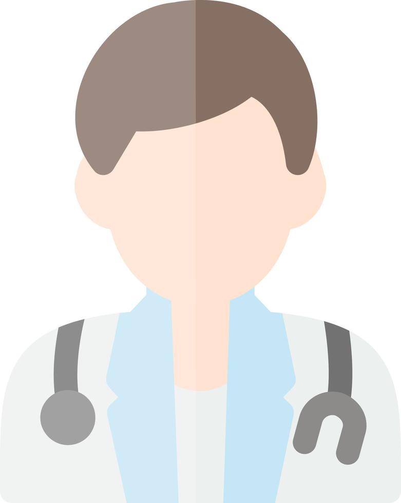 design de ícone de vetor de médico masculino