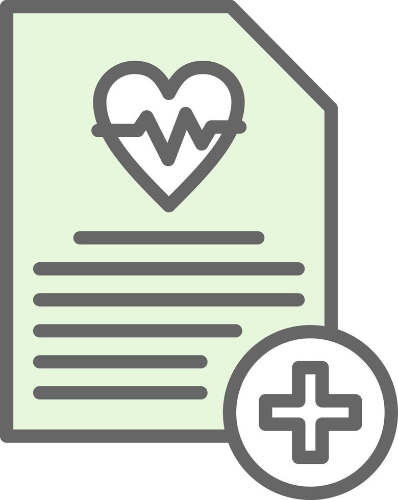 design de ícone vetorial de verificação de saúde vetor