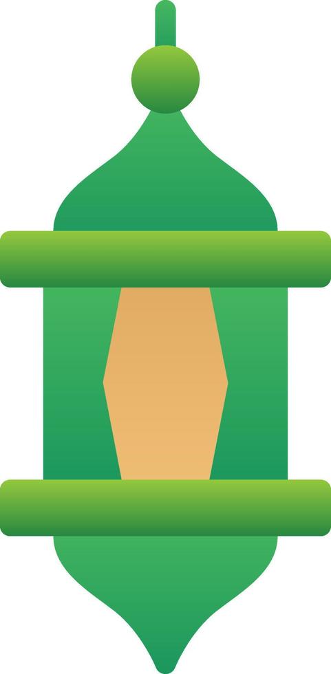 design de ícone de vetor de lanterna árabe
