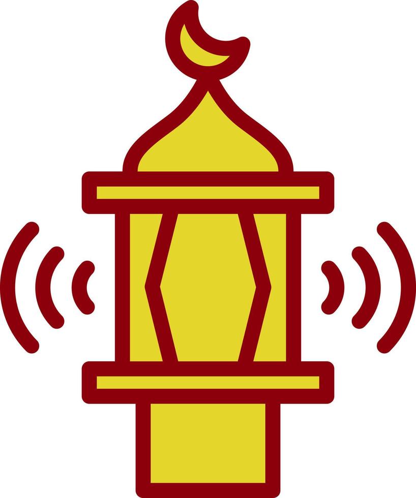 design de ícone de vetor de chamada adhan