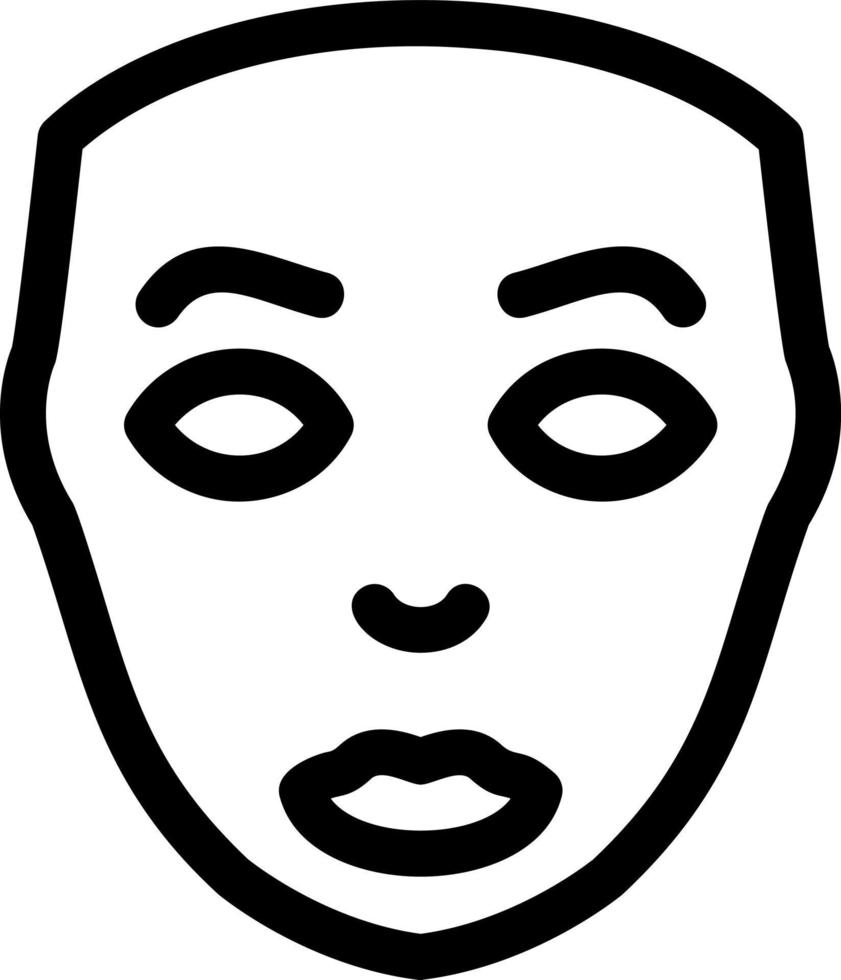 design de ícone de vetor de cirurgia plástica facial