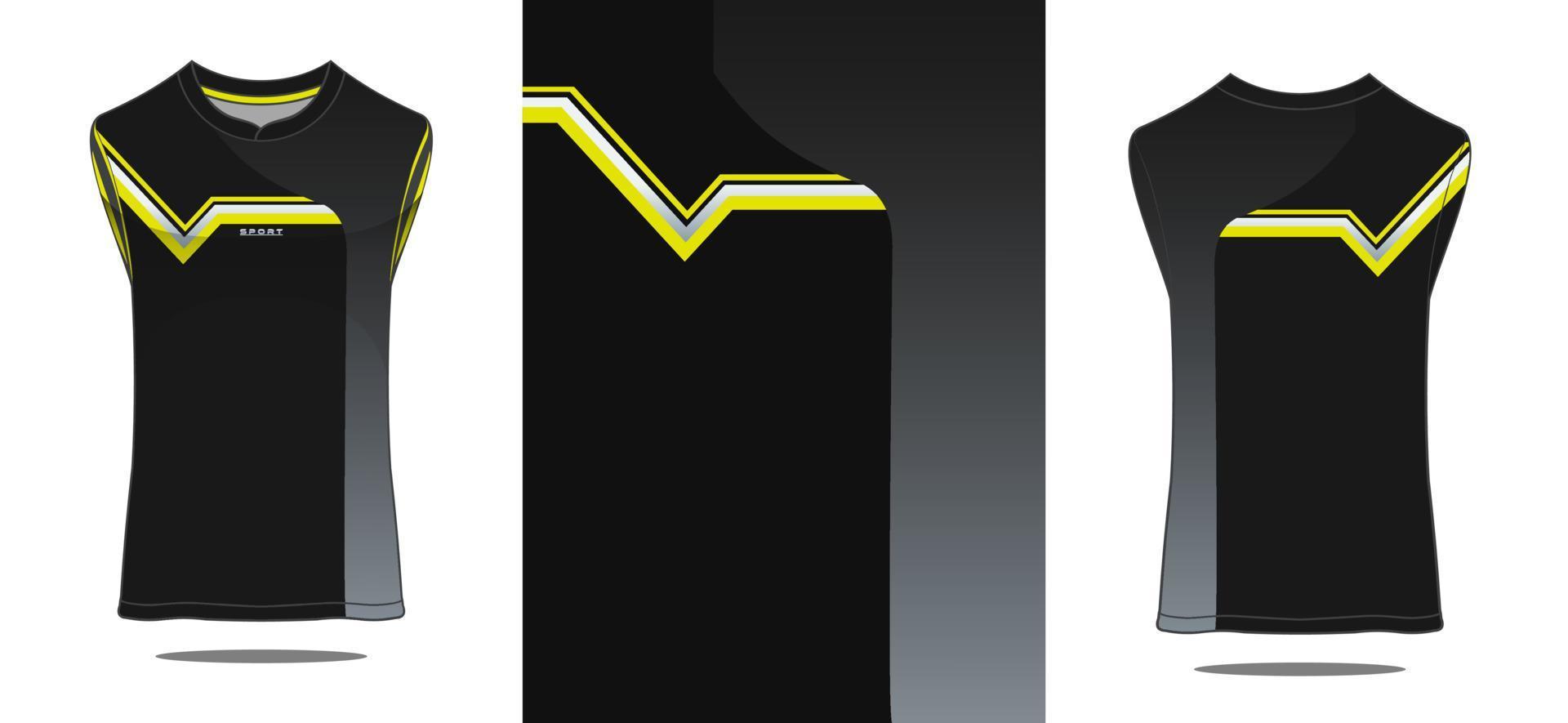 modelo de camisa design de camisa de corrida vetor grátis de camisa de futebol