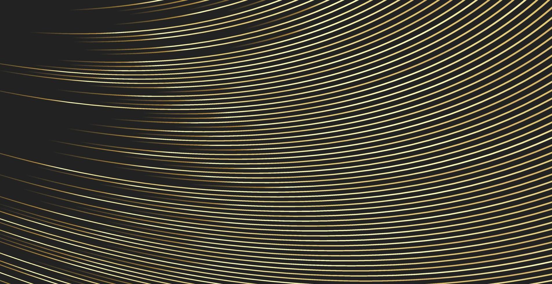 fundo de cor luxuoso ouro abstrato com linhas diagonais para seu projeto. conceito de luxo moderno. ilustração vetorial vetor