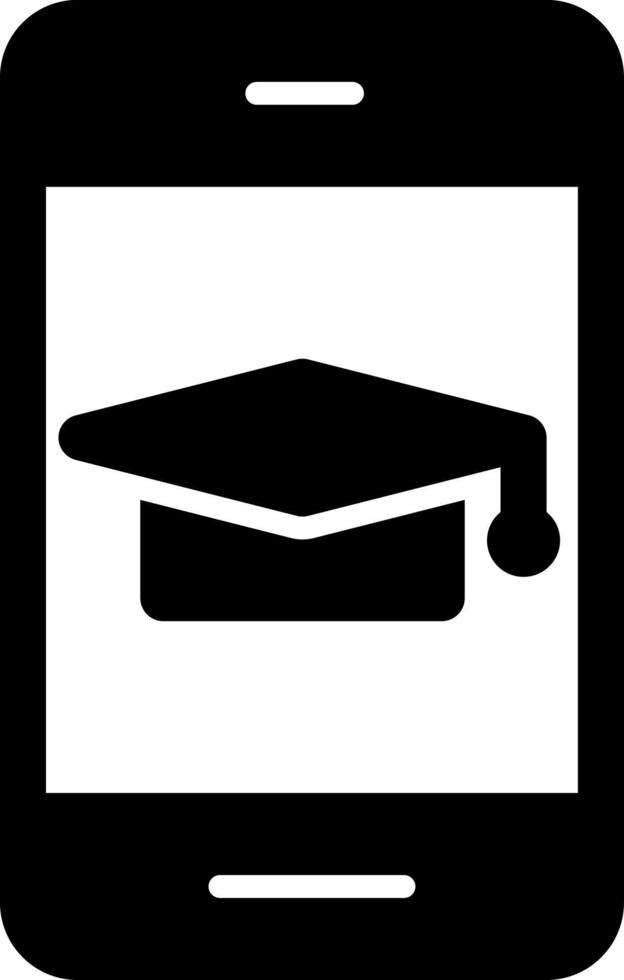 design de ícone de vetor de aprendizado on-line
