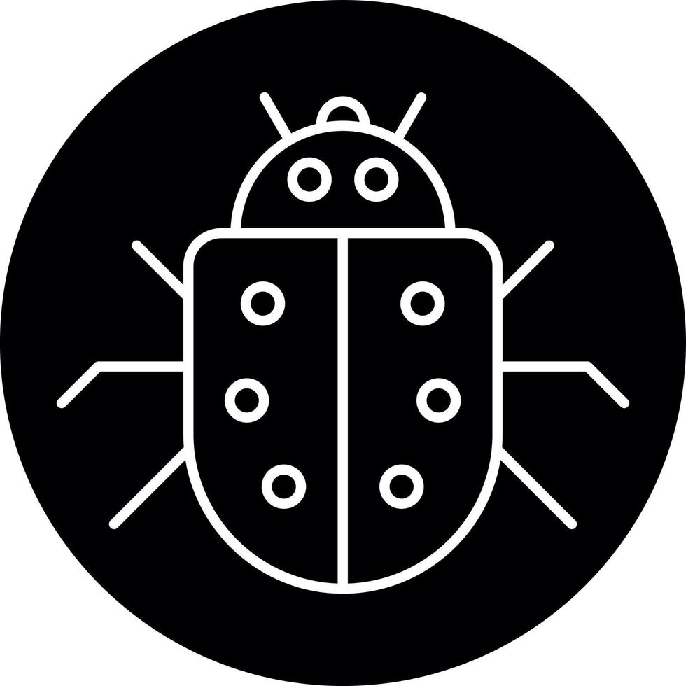 design de ícone de vetor de bug