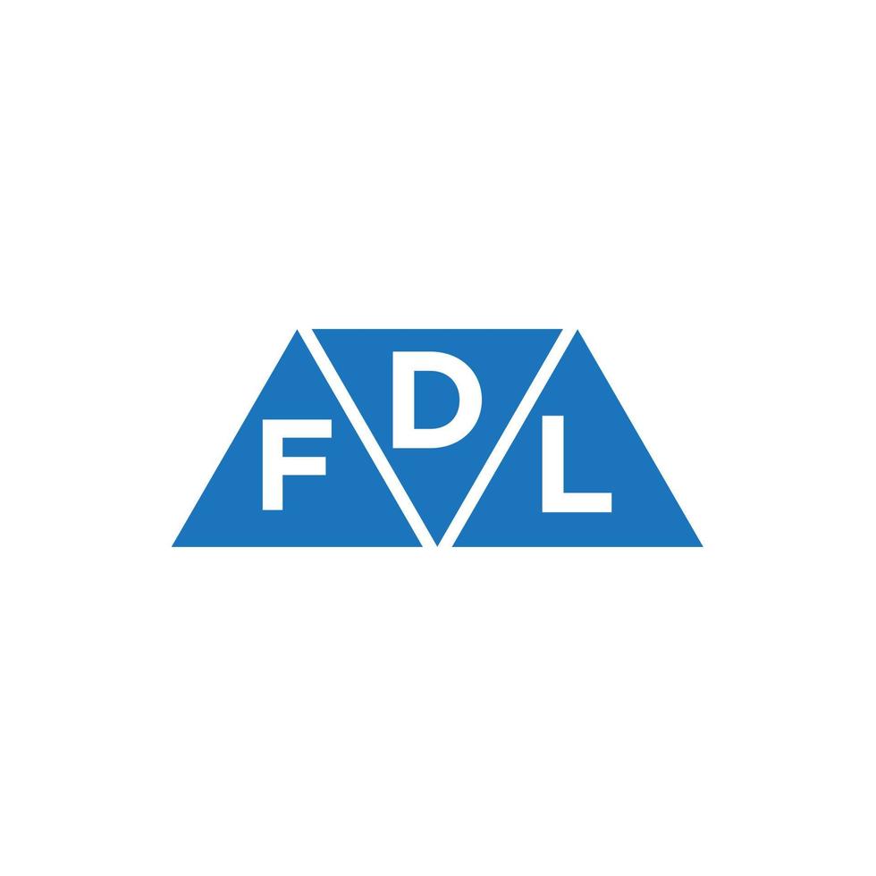 design de logotipo de contabilidade de reparo de crédito dfl em fundo branco. conceito de logotipo de carta de gráfico de crescimento de iniciais criativas dfl. design de logotipo de finanças de negócios dfl. vetor