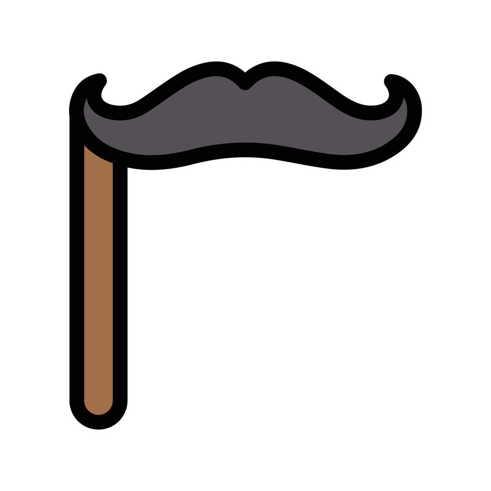 ilustração vetorial de máscara de bigode em um icons.vector de qualidade background.premium para conceito e design gráfico. vetor