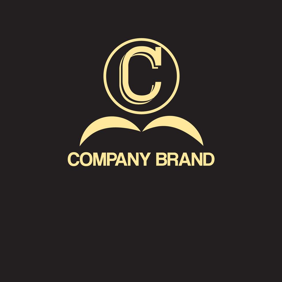 design de logotipo de negócios. logotipo da letra. vetor