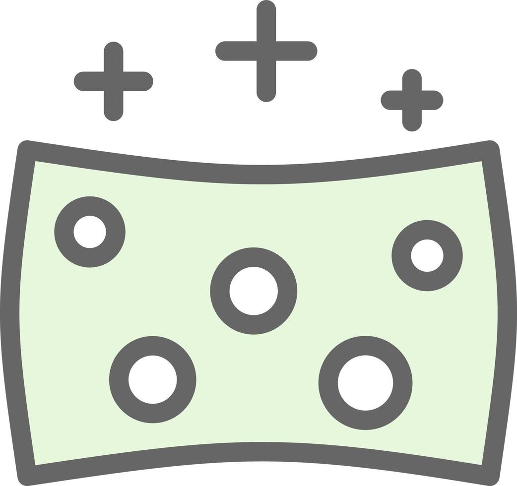 design de ícone de vetor de esponja