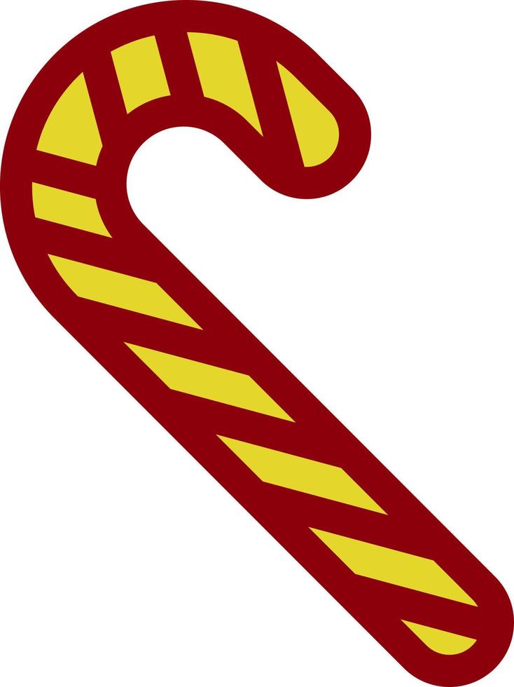 design de ícone de vetor de bastão de doces