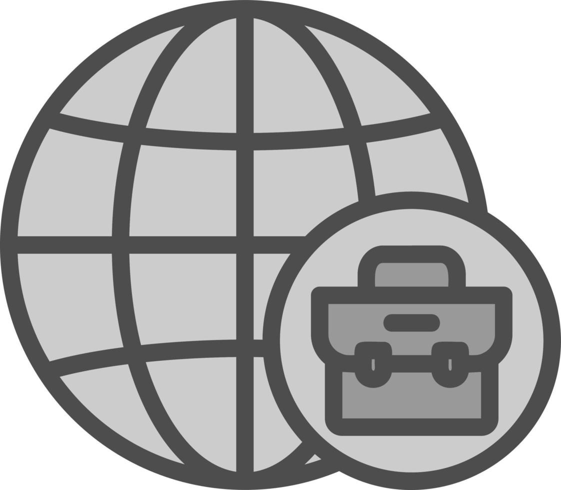 design de ícone de vetor de negócios em todo o mundo
