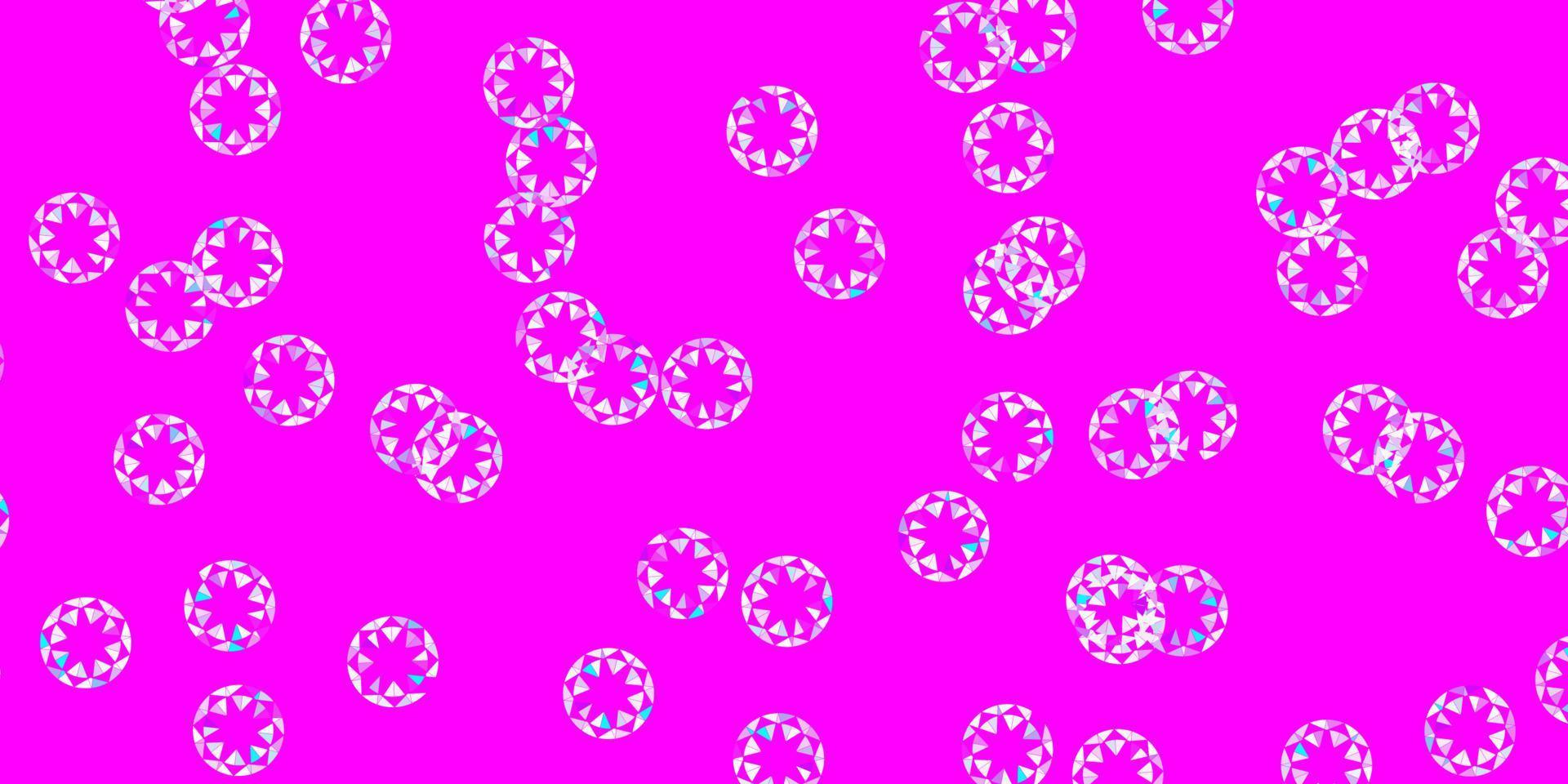 fundo vector rosa claro, azul com bolhas.