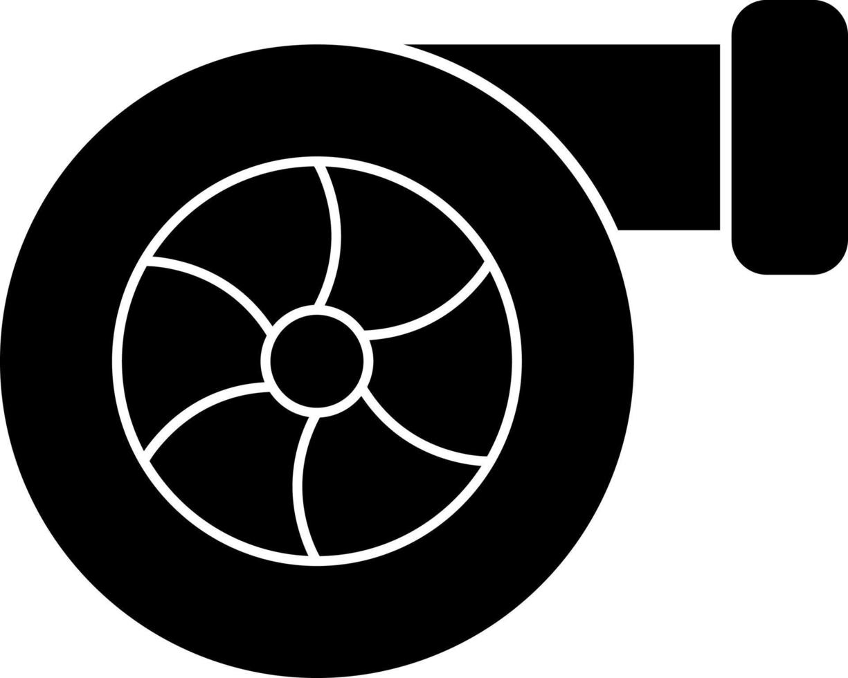 design de ícone de vetor turbo