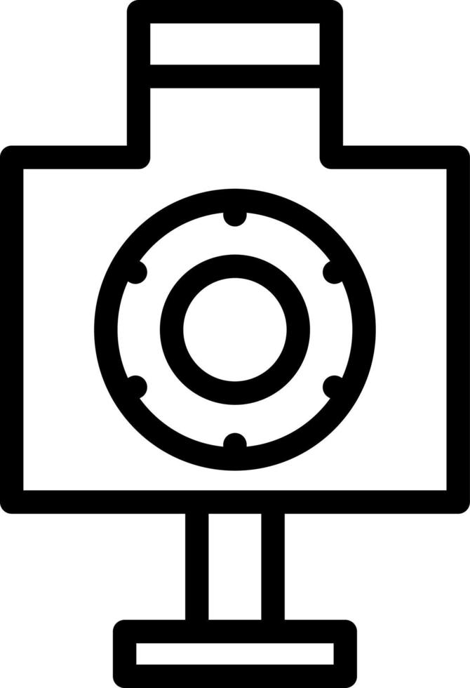 design de ícone de vetor de tiro