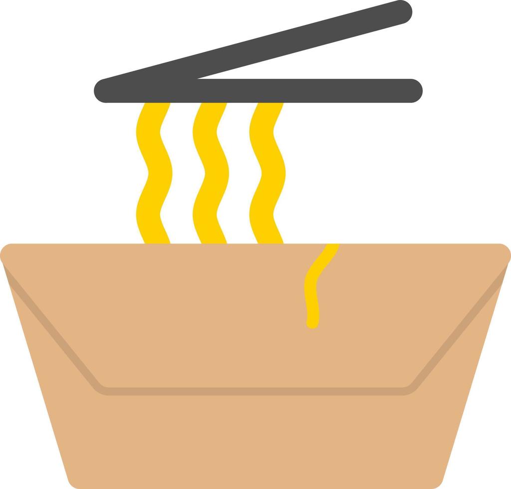 design de ícone de vetor de ramen