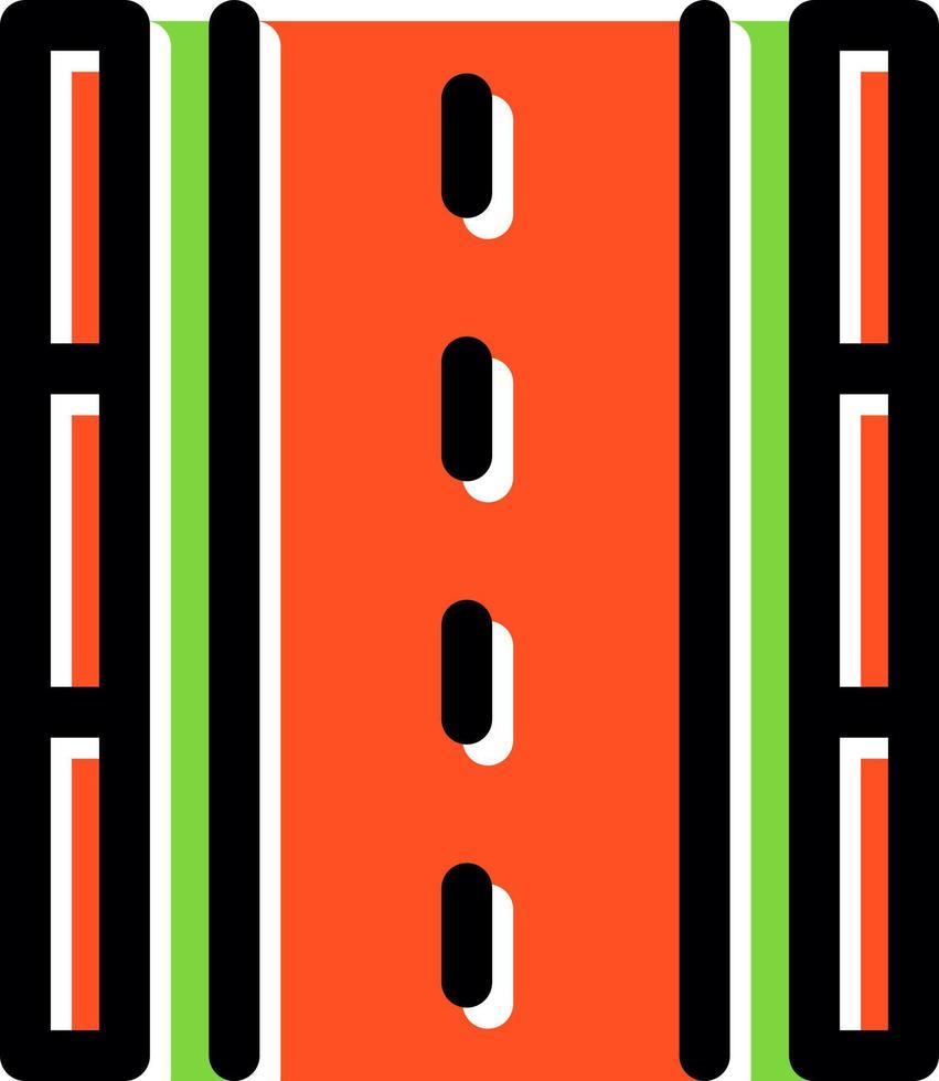 design de ícone de vetor de rodovia