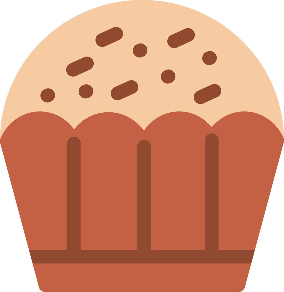 design de ícone de vetor de cupcake