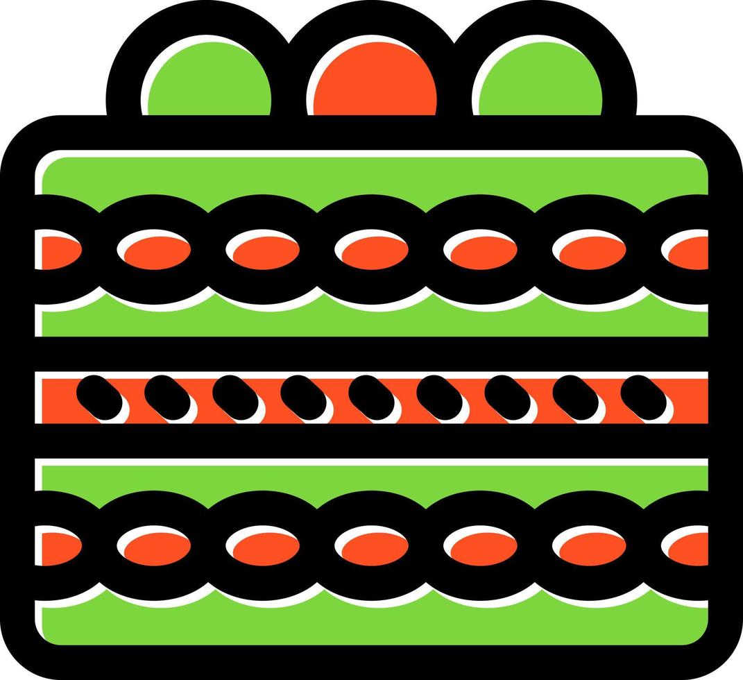 design de ícone de vetor de tiramisu