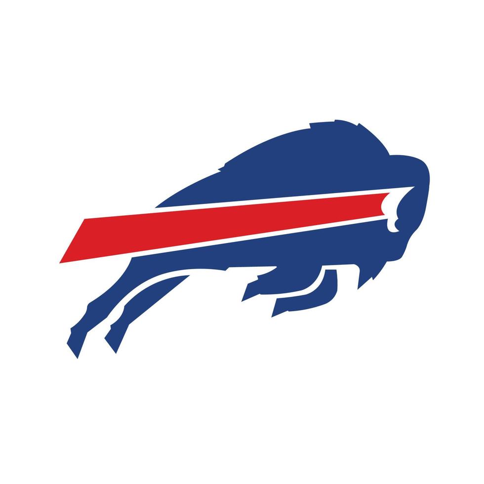 logotipo do buffalo bills em fundo transparente vetor