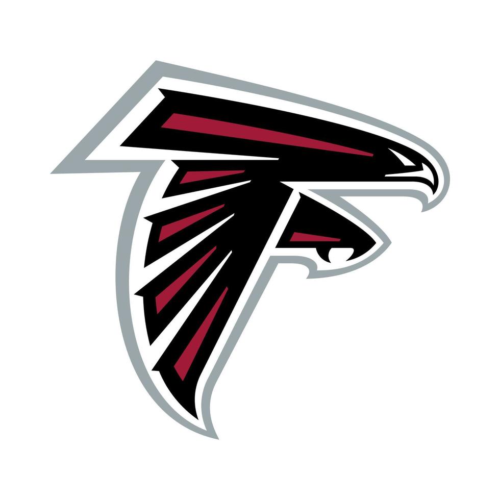 logotipo do atlanta falcons em fundo transparente vetor