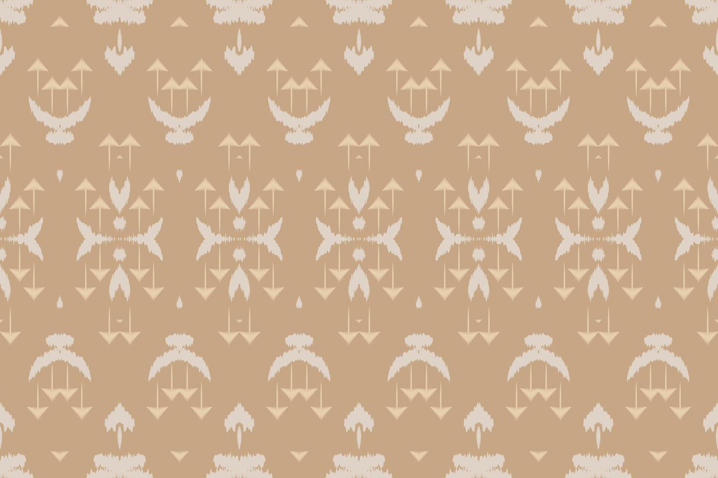 étnico ikat flor batik têxtil sem costura padrão design de vetor digital para impressão saree kurti borneo tecido borda escova símbolos amostras algodão