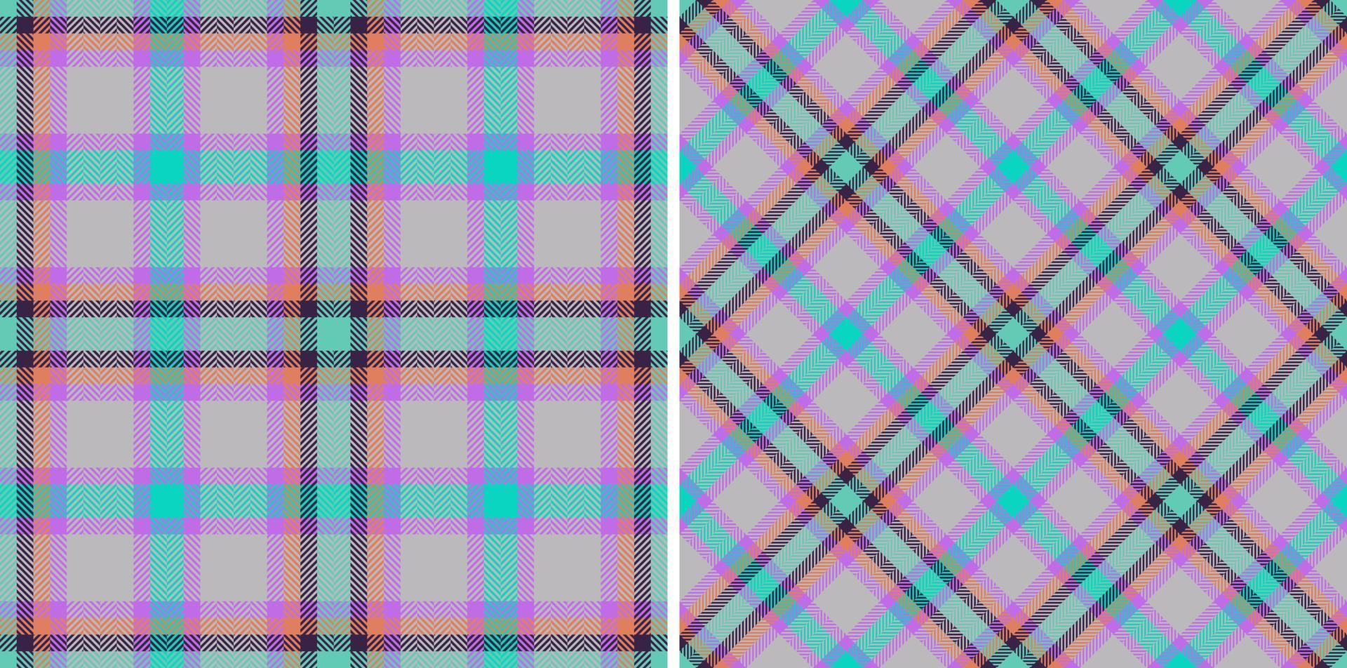 fundo tartan de textura. verifique o padrão xadrez. têxtil de vetor sem costura de tecido.