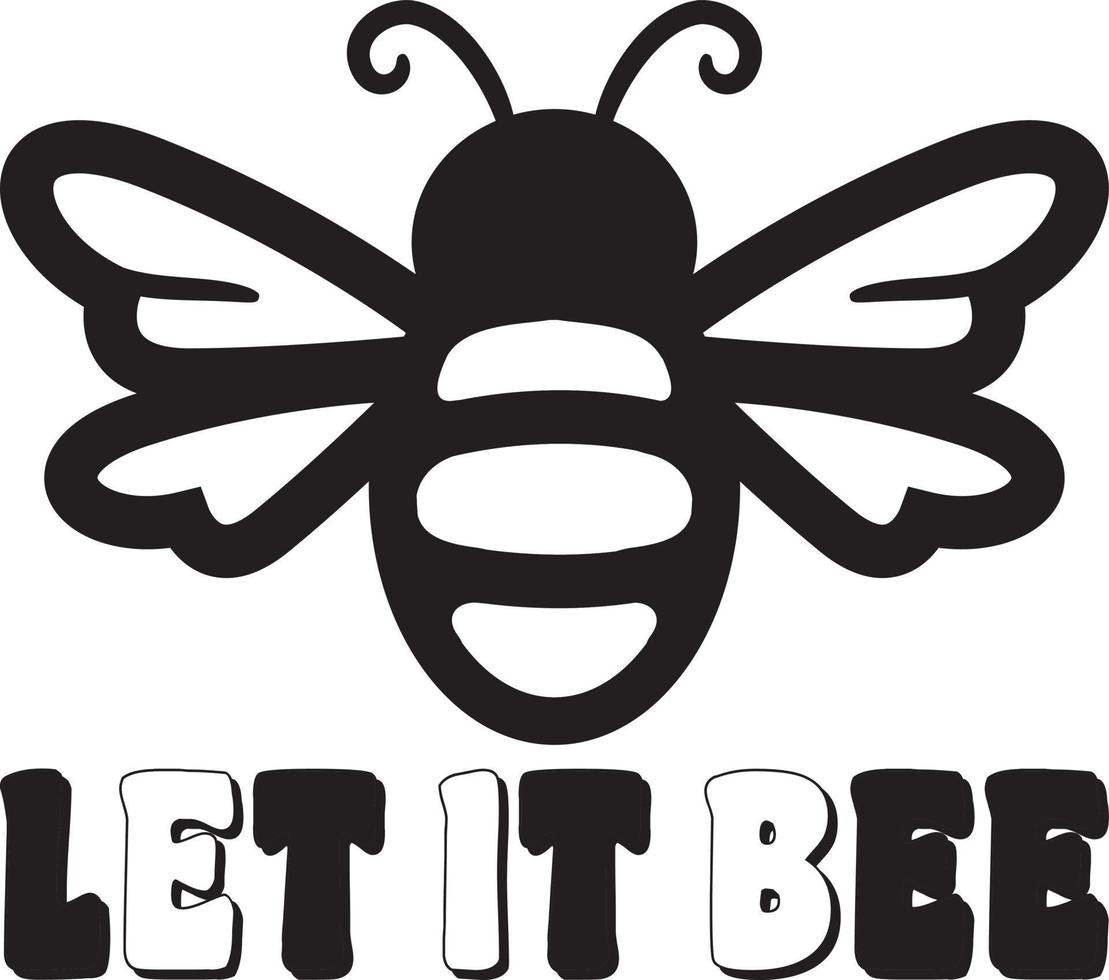 pacote de design de camiseta de abelha, design de camiseta de tipografia vetor